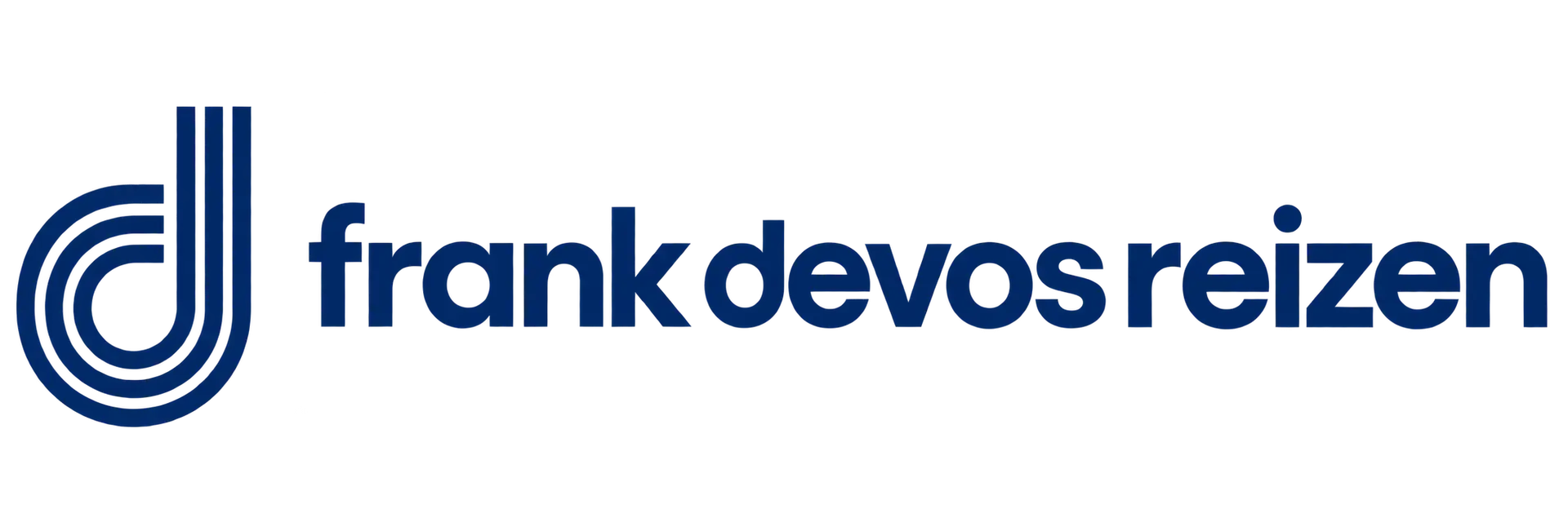 logo frank devos reizen transparant